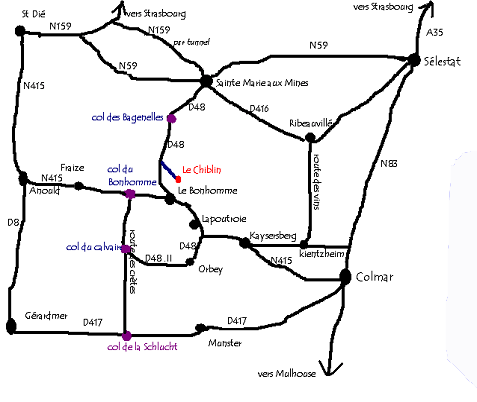 plan d'accès